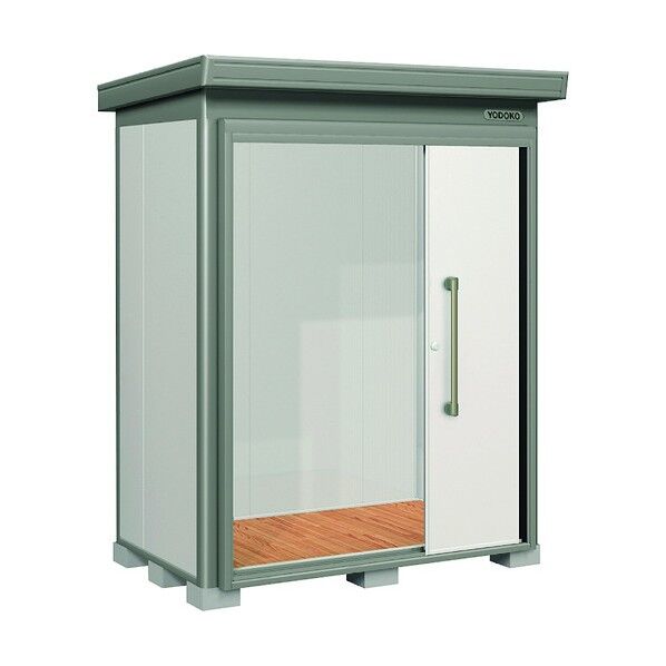 ヨド蔵MDスチール床タイプ 床面積2.15m2 DZB-1811HE SG 1点