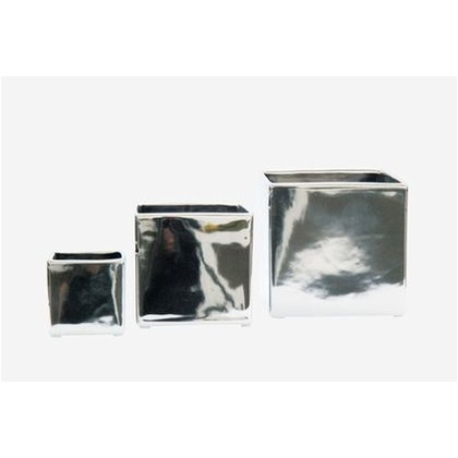 ベーシックシャイニーキューブポットL