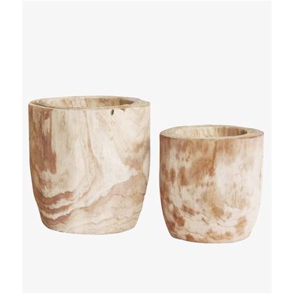 ブロンドオーキッドポット L18.0xW18.0xH17.5cm 693-341 1