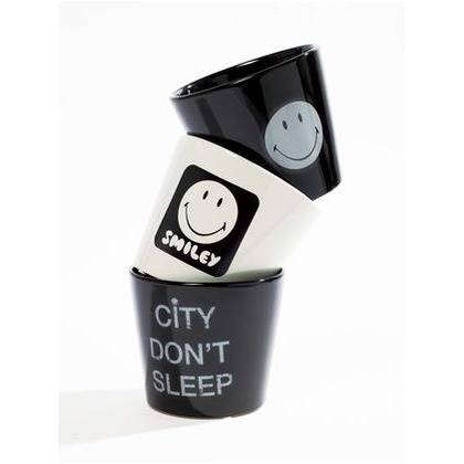 ラージスマイリーポット ブラック Φ14×12cm 693-048 1