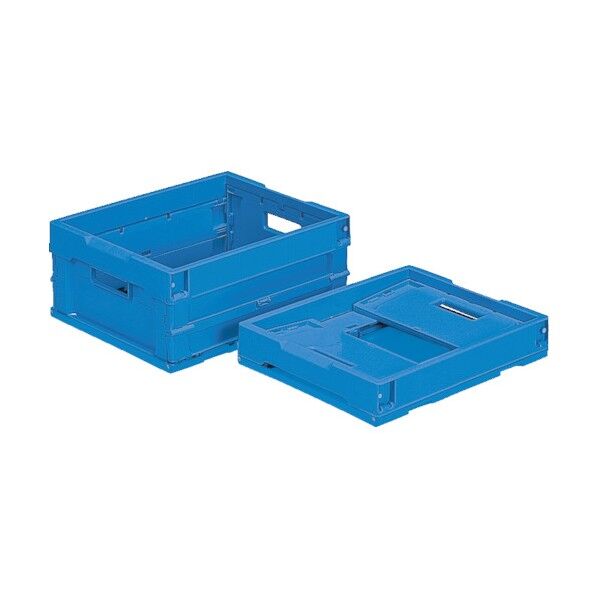 折りたたみコンテナー 557180 オリコンP16B-C青 SKO-P16B-C-BL 1点