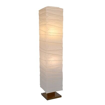 大型和風照明フロアスタンドライト 揉み紙 W270mm×D270mm×H1340m D-201 1