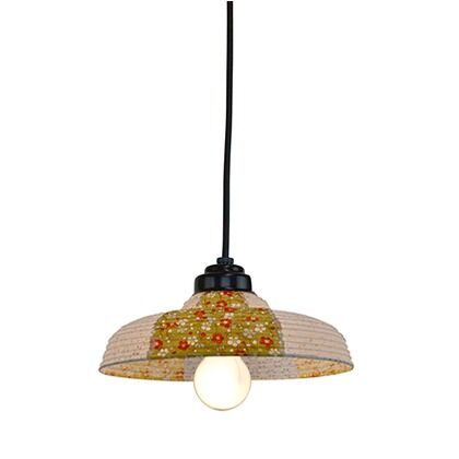 和風照明レトロペンダントライト プラムGD×小梅白 Φ244mm×H135mm SDPN-244A 1