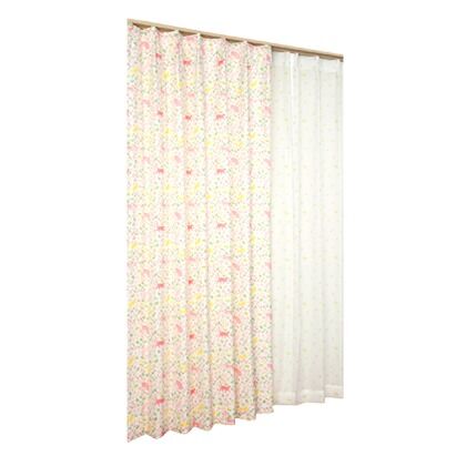 ドレープ&レースカーテン さんぽだにゃん