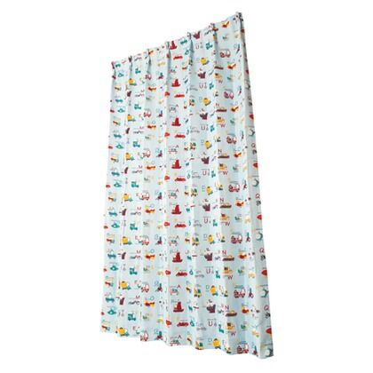 キッズドレープカーテン のりもののなまえ