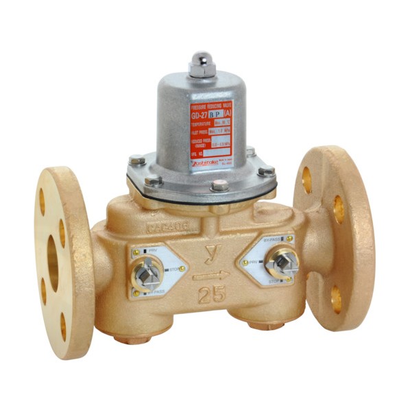 バイパス付水用減圧弁 二次側圧力(A)80A GD-27BP-A-80A 1点