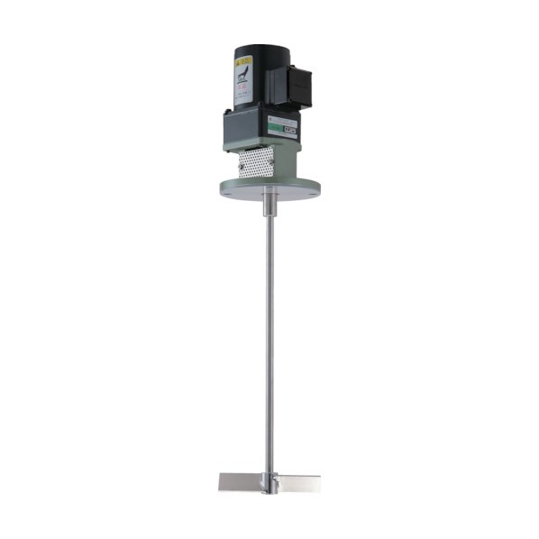 エレポン化工機 小型薬液タンク用攪拌機 90W 接液部SUS304+PVCライニング KVO-9015-PVC-2TO 1点
