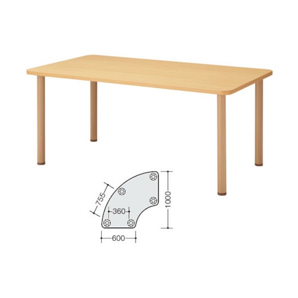 テーブル RTA1610WL-NA 1点