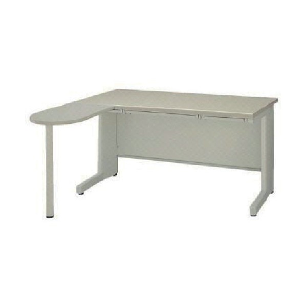 L型デスク(平デスクタイプ) NED147FLL-AWH 1点