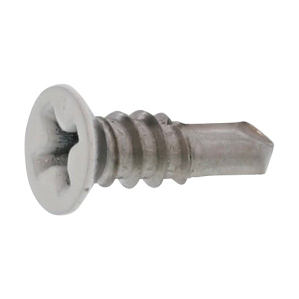 サンコーインダストリー 頭部ホワイト SUS410ピアス皿D7 4×30(コアタマ 50-03-1022-0040-0300-A0 500本