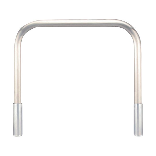 車止め アーチ型 ステンレス製 脱着式 蓋なし Yシリーズ YA7H15-DO 1点