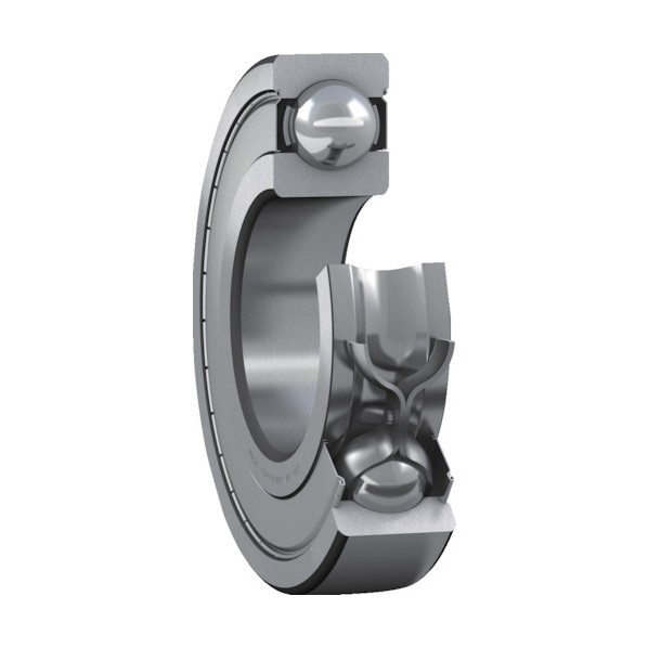 単列深溝玉軸受 軸受両端鋼板シールド 内径75mmX外径130mmX幅25mm 6215-2Z 1点