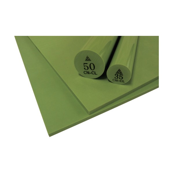 キャストナイロンCL 板 緑 20X600X1200 CNPLTCL-20-600-1200 1点