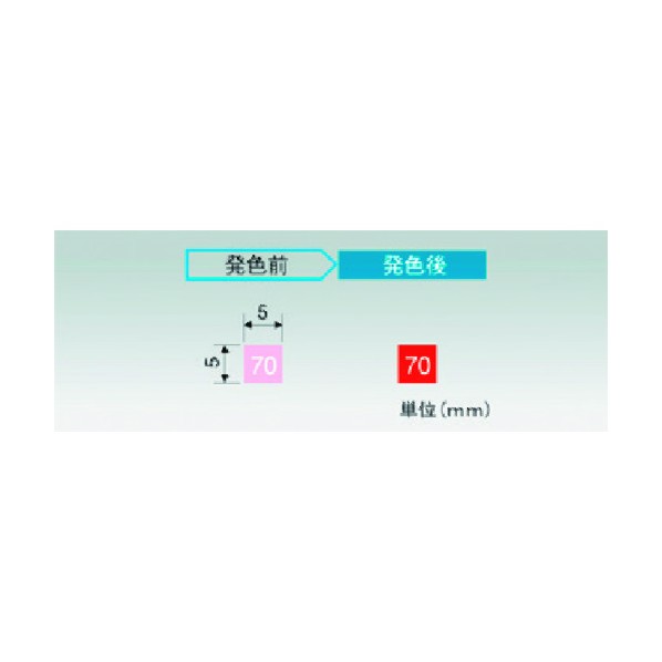 サーモカラーセンサー MM50 014-55-96-31 50枚