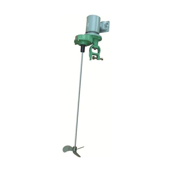 中速用・ギア減速式・可搬型 攪拌機 100W 100V 接液部SUS316 MKG-10HA-316-1TI 1点