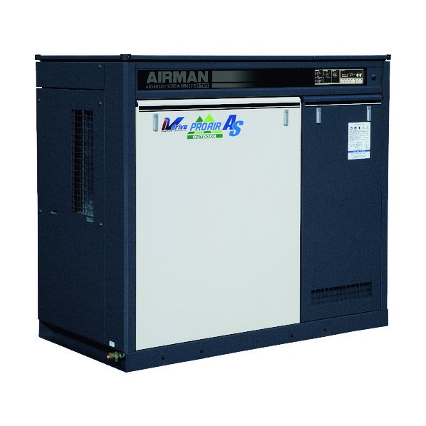 北越工業 スクリューコンプレッサ ドライヤ無 屋外仕様 37KW SMS37EV-E 1点