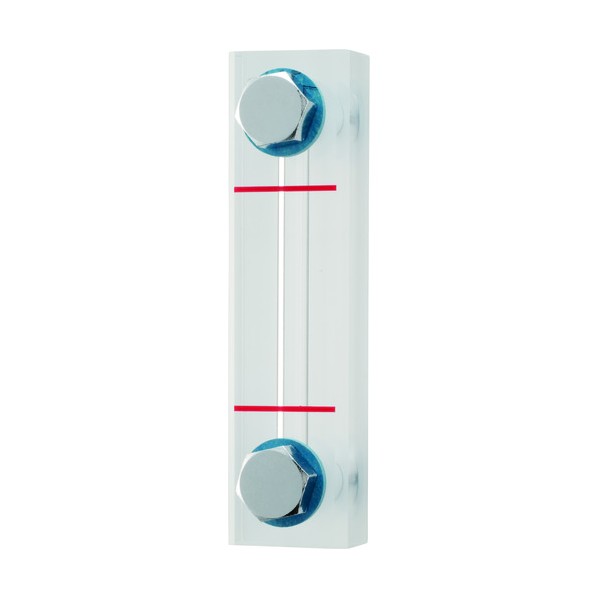 アクリル製オイルゲージ KLA-C型/KLA-D型 KLA-500D-A-M14 1点