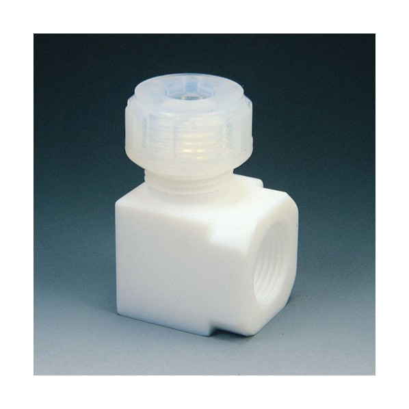 フッ素樹脂 ハーフメスジョイントL型 10φ×RC3/8