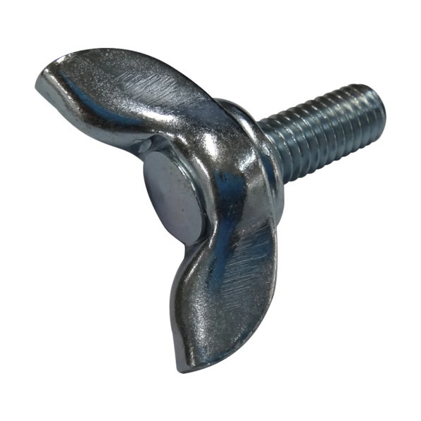 プレス蝶ボルト 鉄 ユニクロ 6×25 PWBT-ST-6U-625-200P 200本