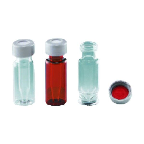 ロボバイアル350μL透明Cキャップ 149-04-42-09 100点