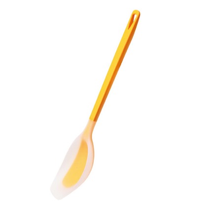 トライアングリップシリコーン調理スプーンK536Y イエロー 1