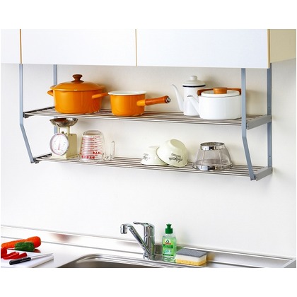 ＳＴ伸縮ラックネジタイプ２段ＬＮＴ２－１２００Ｓ (W)265×(H)770×(D)70mm 1