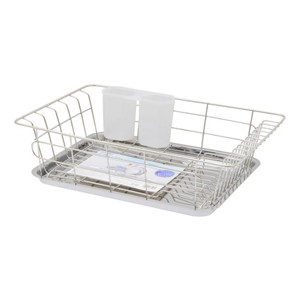 ステンレス水切りトレーセット (W)420×(H)120×(D)285mm 1