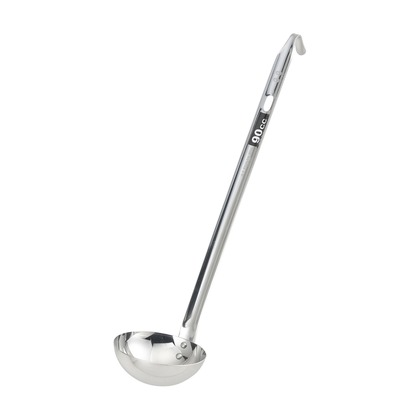 18-8共柄レードル90CC (W)75×(H)305×(D)75mm 1