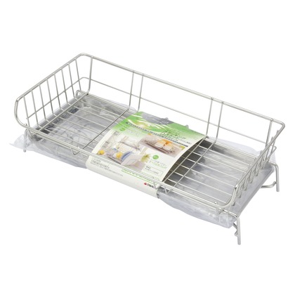 WAPIIスタッキングバスケットスリム浅型 (W)345×(H)106×(D)165mm 1