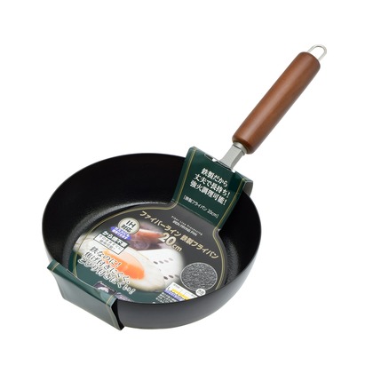 ファイバーライン鉄製フライパン２０ｃｍ (W)200×(H)375×(D)55mm 1
