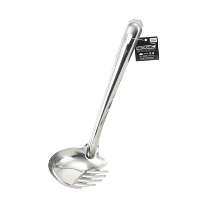 ステンレス共柄うどん杓子85φ (W)90×(H)260×(D)90mm 1