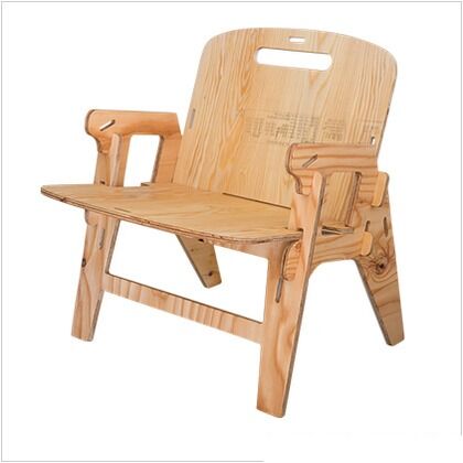 YOKA CHAIR ナチュラル W570xD567xH645mm YK-PF15-001 1