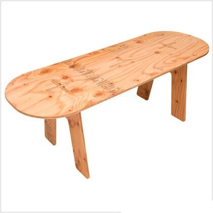 PANELLONGTABLE ナチュラル W1040xD360xH372mm YK-PF07-001 1