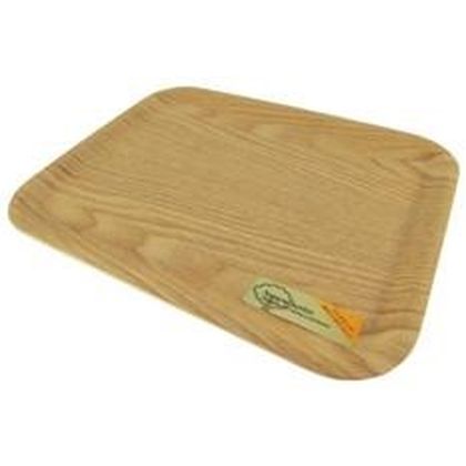 すべらないお盆 ウッドトレー (M) ナチュラル 1