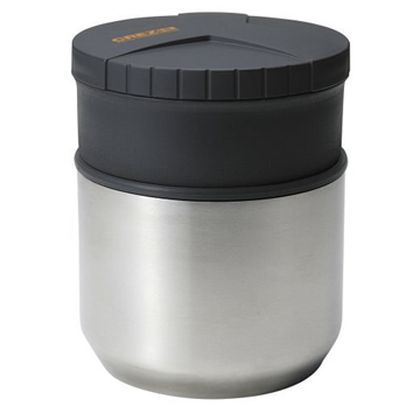 保温弁当箱 男性 縦型 バッグ付 クレズHL ステンレス保温ランチボックス ブラック RRV0801 1