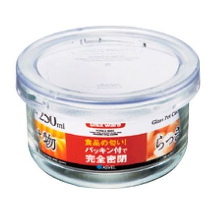 ガラス保存瓶 ユニックス サークルポット 1