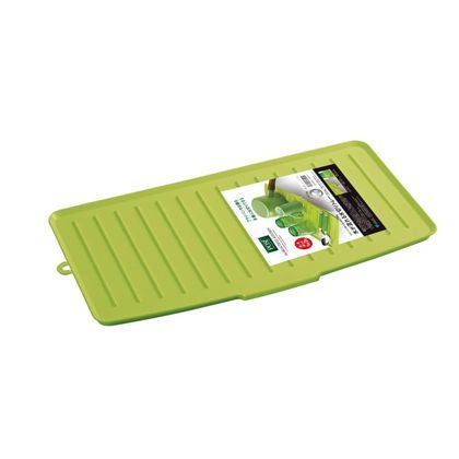 水切りトレー Nポゼ 水が流れるトレイ スリム グリーン 1