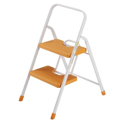 フォールディングステップ 2段 オレンジ 1