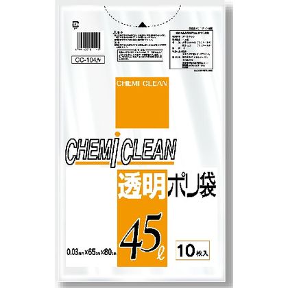 透明ポリ (ゴミ袋)