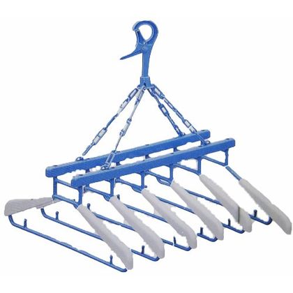 洗濯ハンガー スーパー 6連 ハンガー 1点