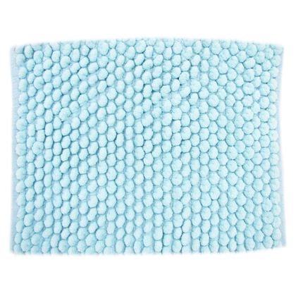 ポコモコ マイクロファイバーバスマット ブルー 1