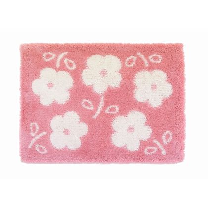 乾度良好バスマット フラワーパーク ピンク 1