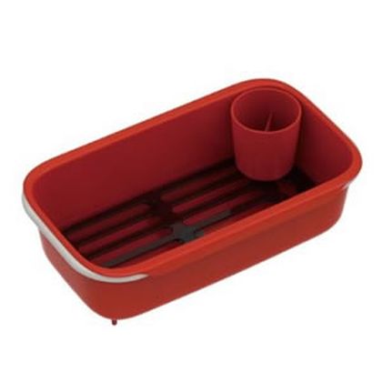 スマートホームディッシュドレイナーハンギング レッド 1