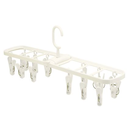 HOS室内干スリムハンガー ホワイト 1