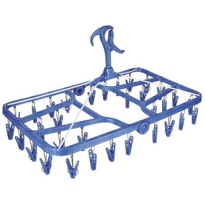 洗濯ハンガー アーチ 角ハンガー ピンチ32個付 1