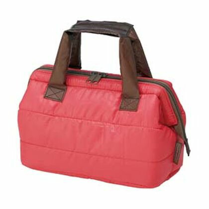 がま口型ランチバッグ アースカラー サーモンピンク KFC2 1