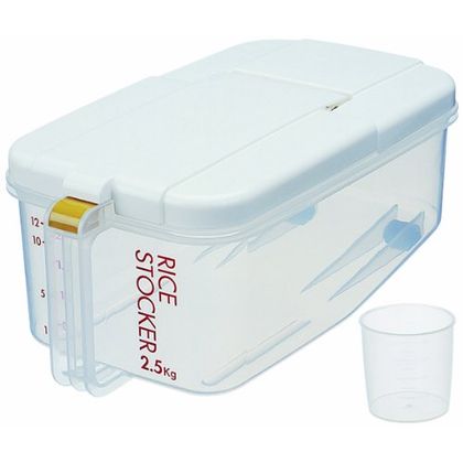 米びつ 冷蔵庫用 横型 2.5Kg