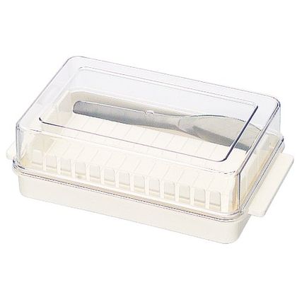 バターケース カッティングガイド付 バターナイフ付