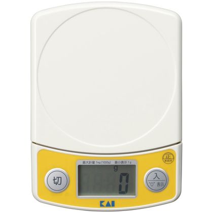 クッキングスケール 大きく見やすい液晶表示の デジタル 計量器 1kg計量