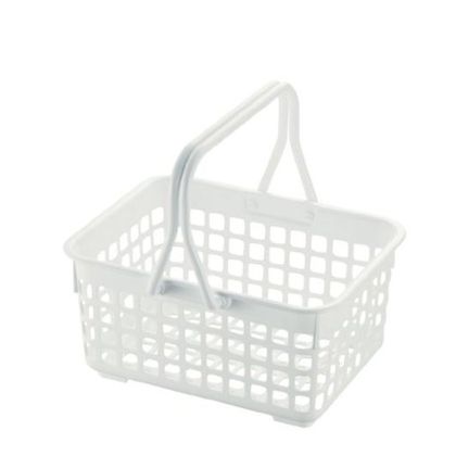 お風呂かご シンプルイズム ハンディバスケット ホワイト 1